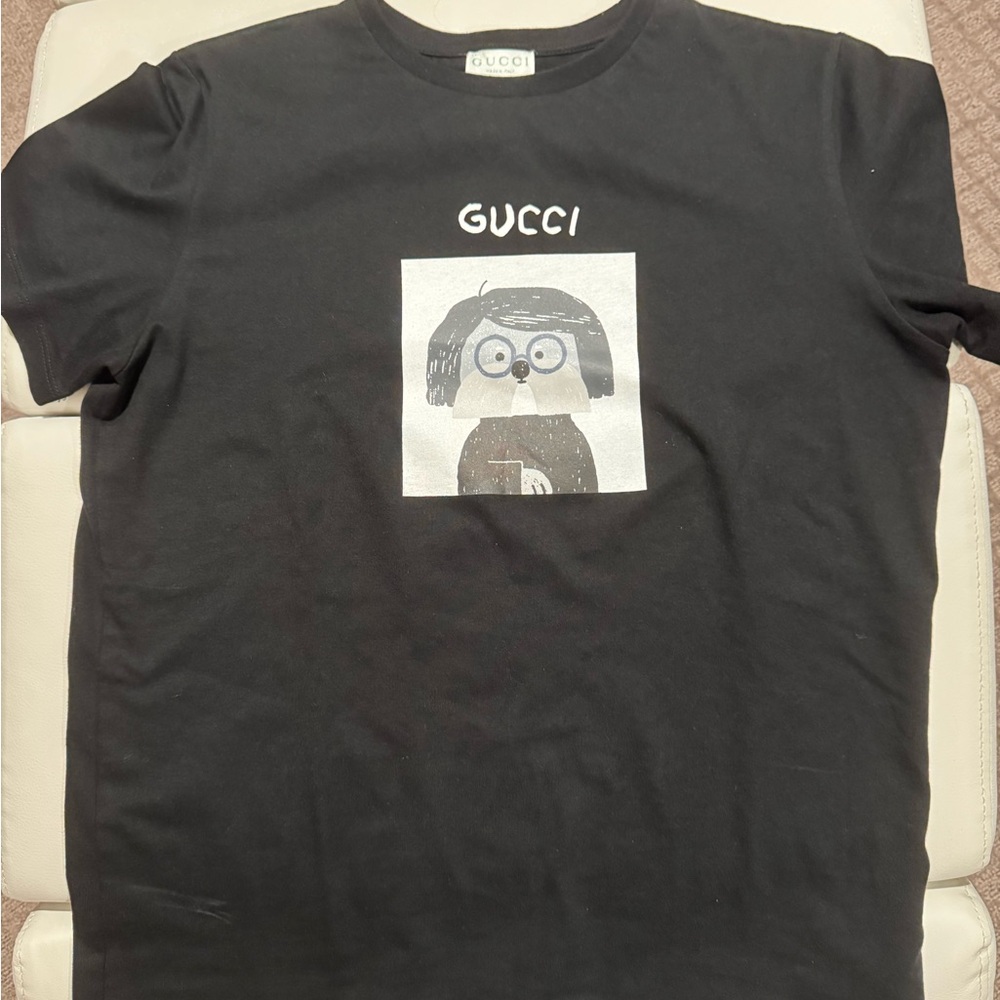 Gucci Black Graphic Tee